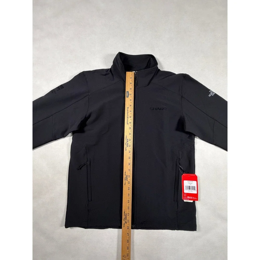The North Face Mens WindWall SS Stretch Softshell Jacket Black NF0A3LGV M‎ NEW